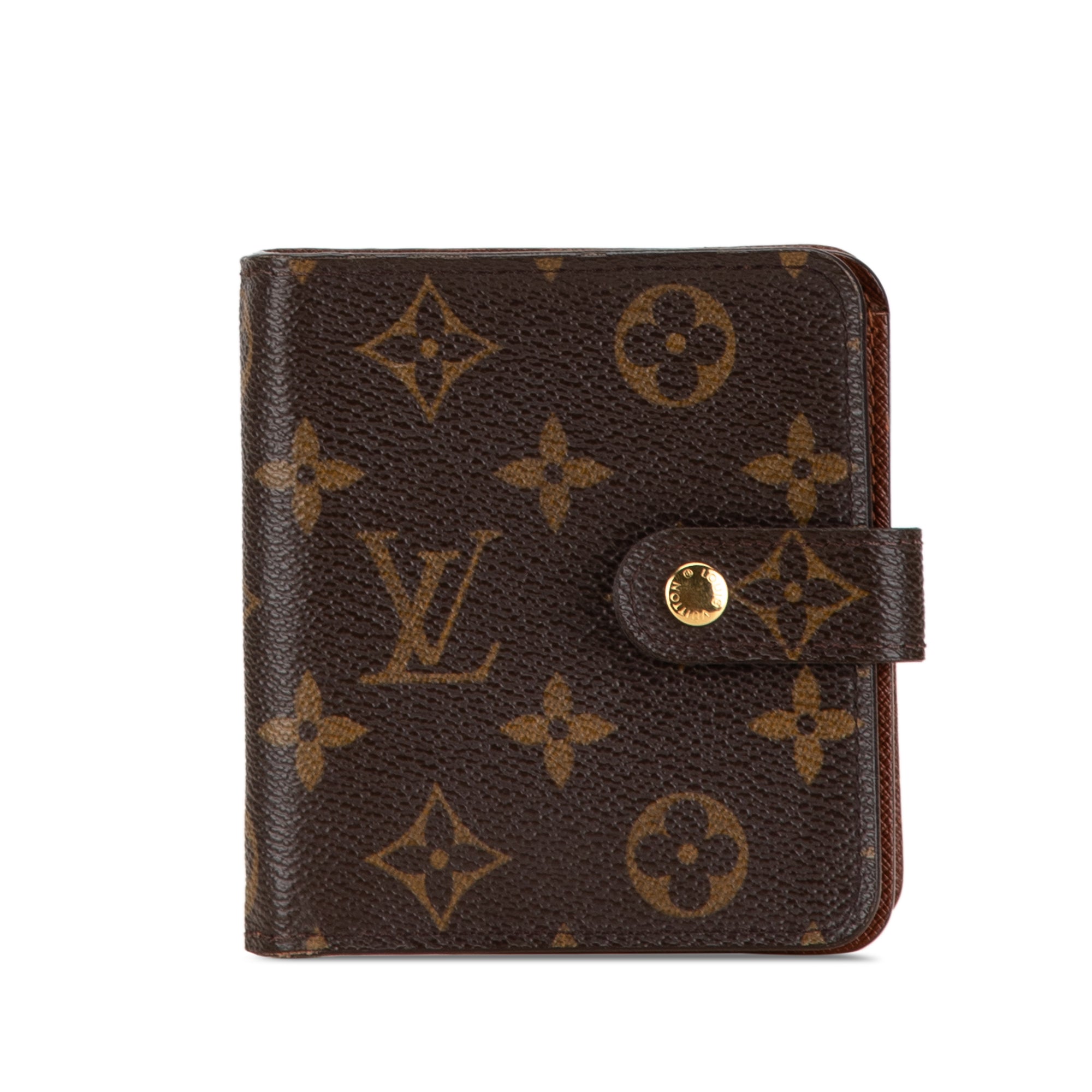 Monogram Bi-Fold Compact Wallet