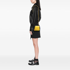 Mini Rectangular Classic Chevron Lambskin Single Flap