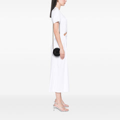 Caviar CC Filigree Round Clutch with Chain