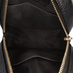 Caviar CC Filigree Round Clutch with Chain