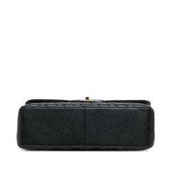 Jumbo Classic Caviar Double Flap