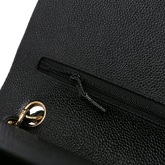 Jumbo Classic Caviar Double Flap