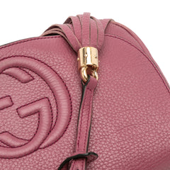 Medium Leather Soho Chain Flap Crossbody