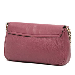 Medium Leather Soho Chain Flap Crossbody