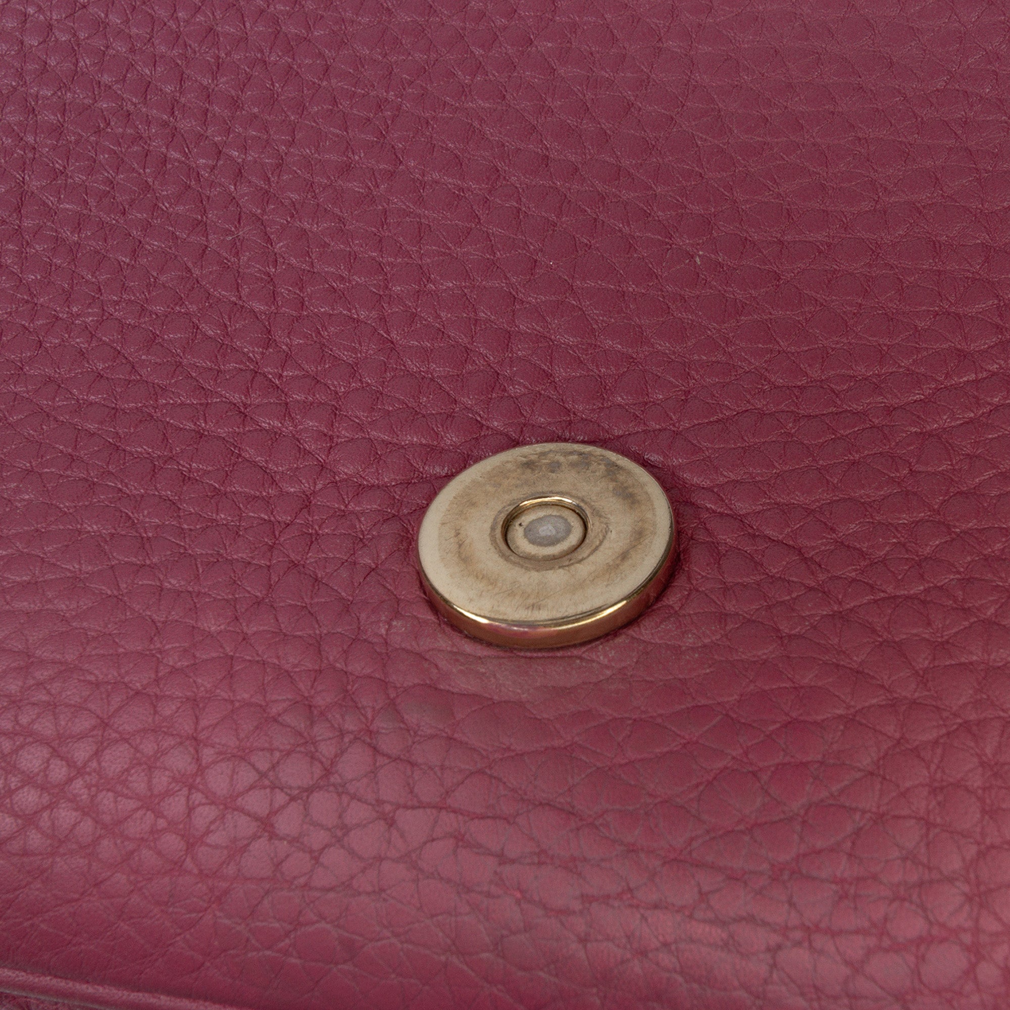 Medium Leather Soho Chain Flap Crossbody