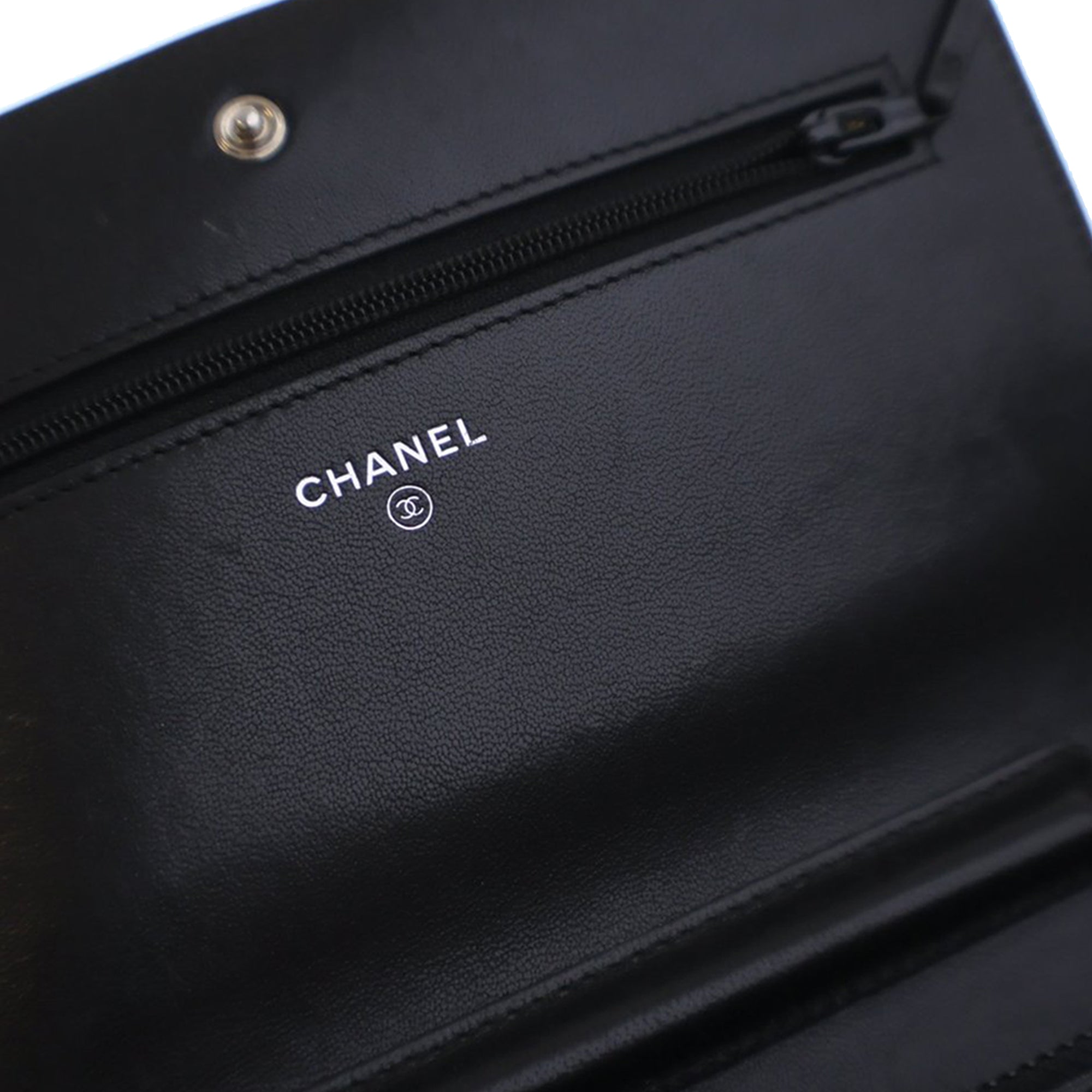 Quilted Lambskin Mademoiselle Wallet on Chain