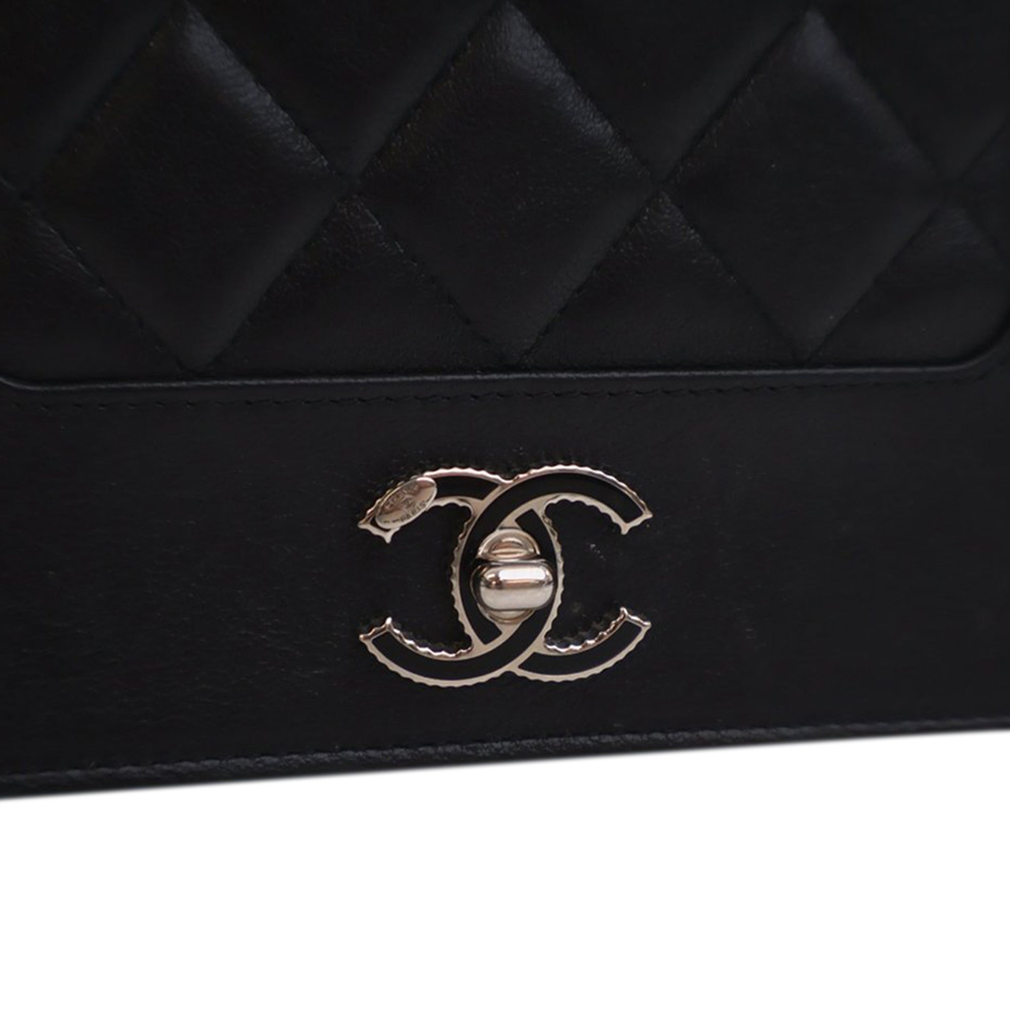 Quilted Lambskin Mademoiselle Wallet on Chain