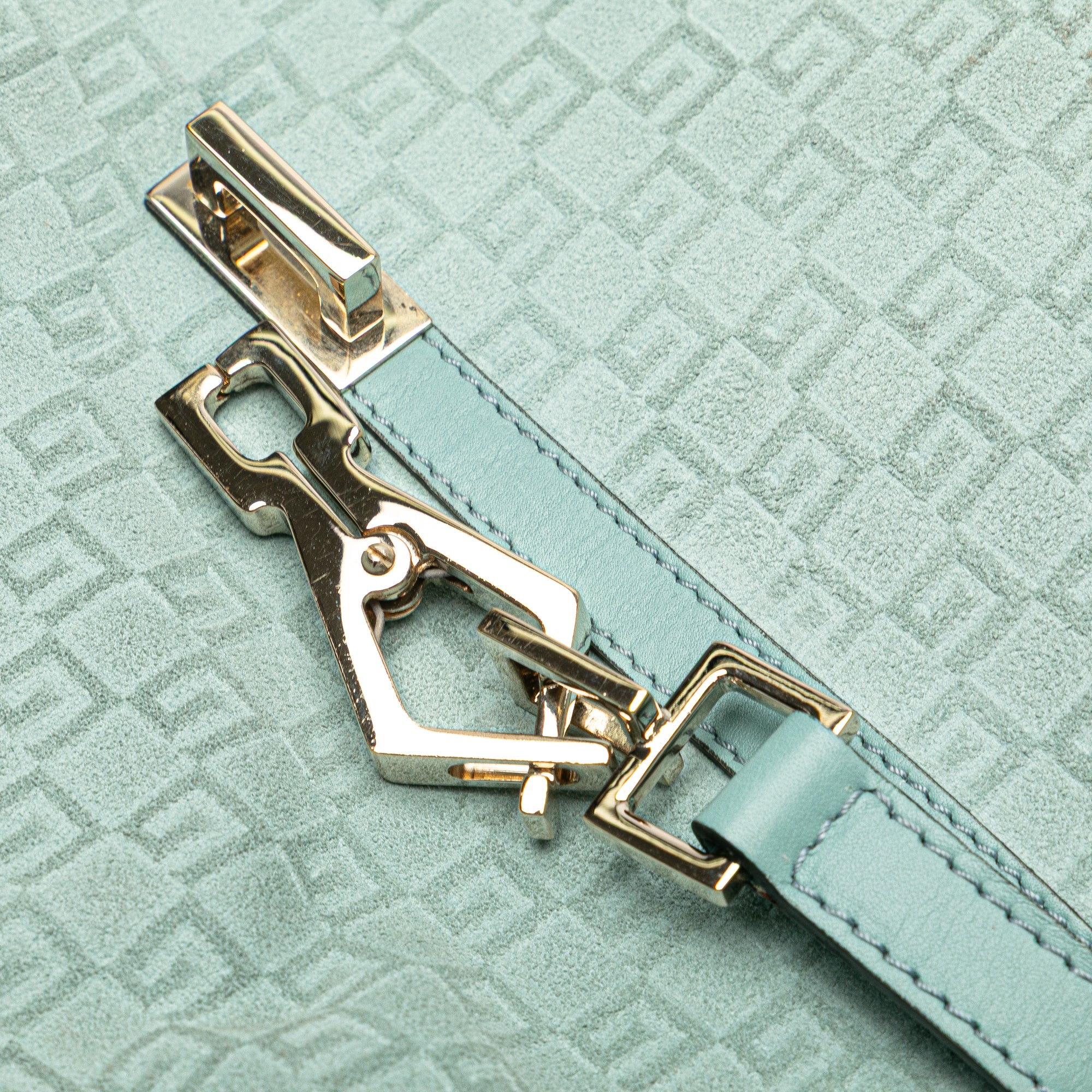 Square G Suede Jackie Hobo