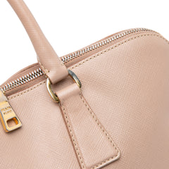 Large Saffiano Lux Promenade Satchel