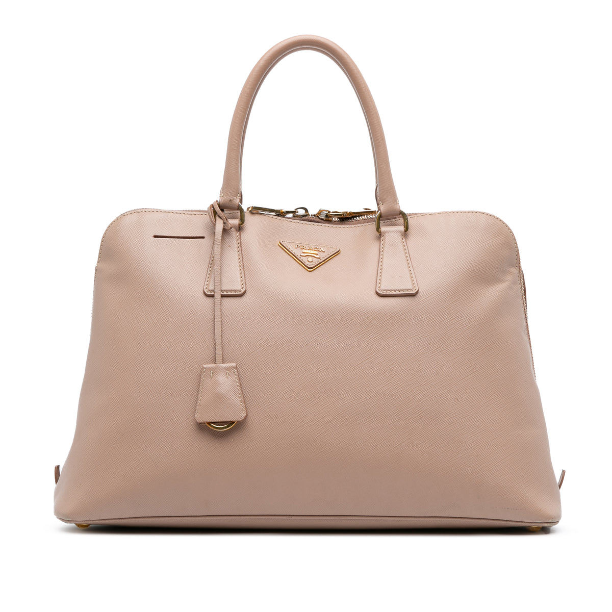 Large Saffiano Lux Promenade Satchel