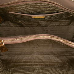 Large Saffiano Lux Promenade Satchel