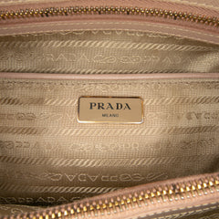 Large Saffiano Lux Promenade Satchel