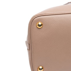 Large Saffiano Lux Promenade Satchel