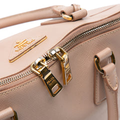 Large Saffiano Lux Promenade Satchel