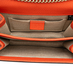 Small Dollar Calfskin Interlocking G Crossbody