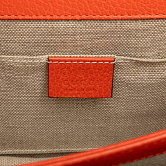 Small Dollar Calfskin Interlocking G Crossbody