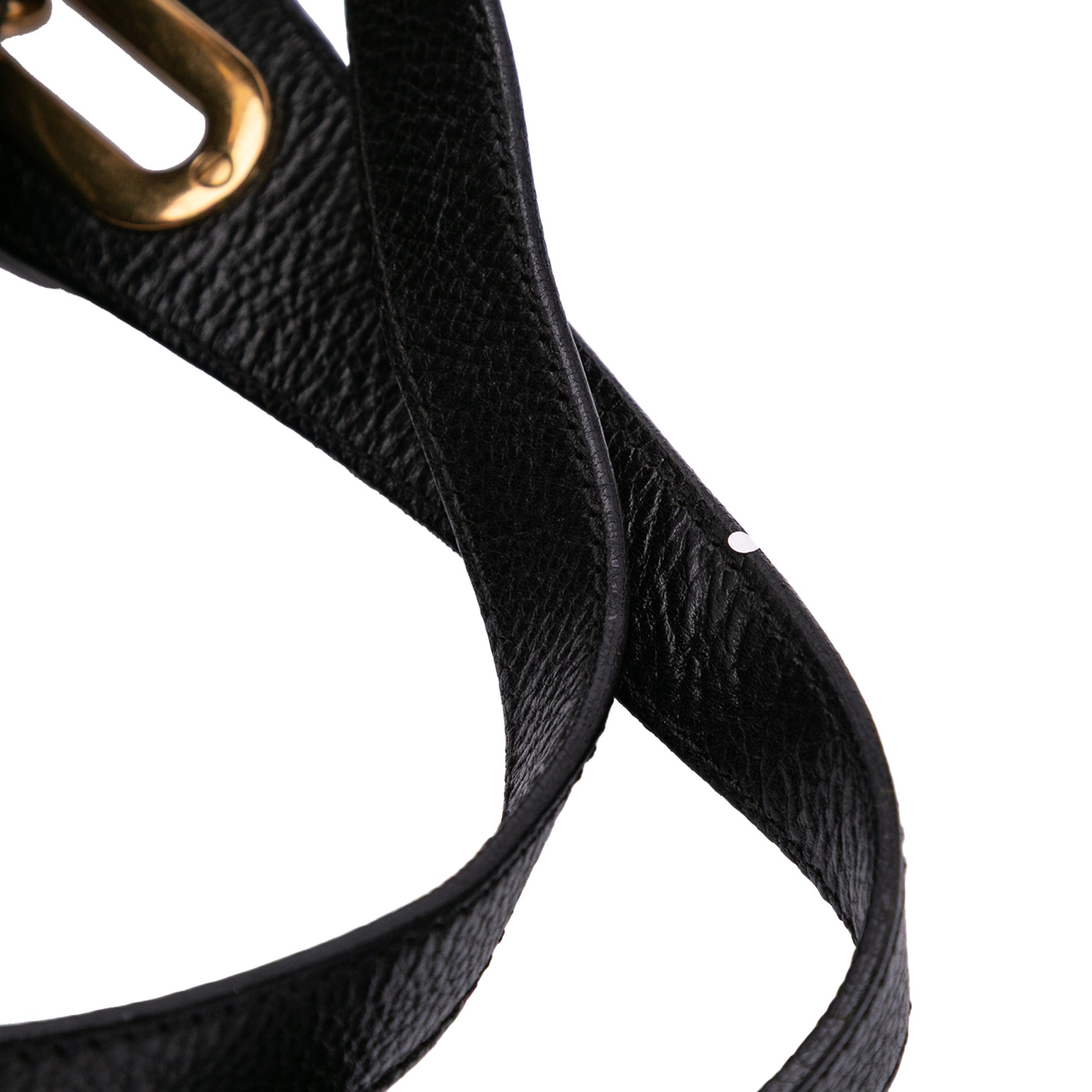 Medium Pebbled Leather Paraty Satchel