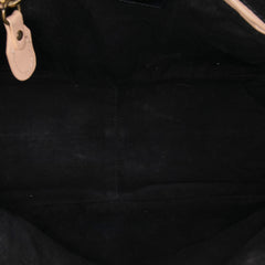 Medium Pebbled Leather Paraty Satchel