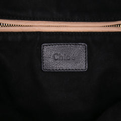 Medium Pebbled Leather Paraty Satchel