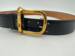 Hermes Buckle Belt Canvas