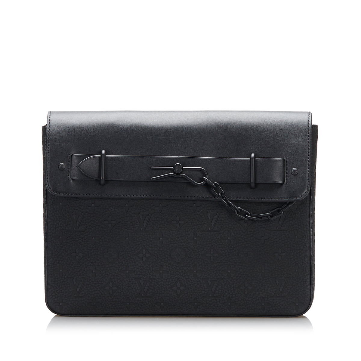 Monogram Taurillon Pochette Steamer