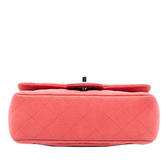 Mini Rectangular Classic Caviar Single Flap