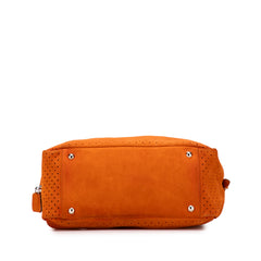 Scamosciato Perforated Bauletto