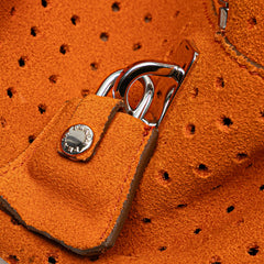 Scamosciato Perforated Bauletto