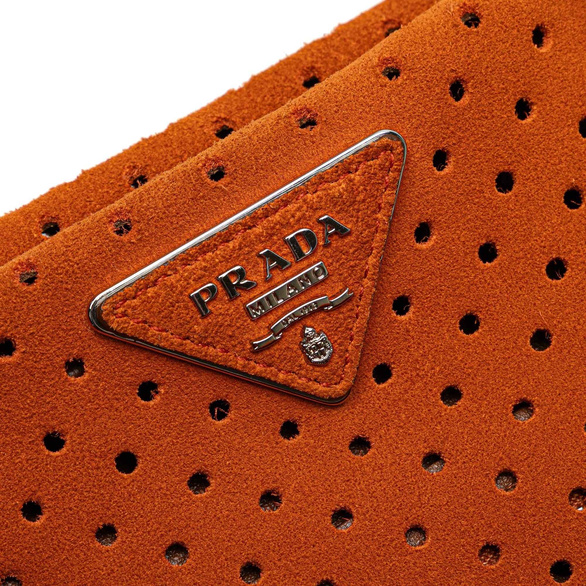 Scamosciato Perforated Bauletto