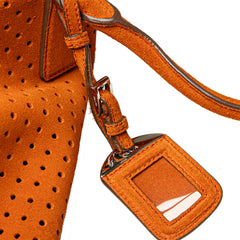 Scamosciato Perforated Bauletto