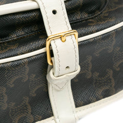 Medium Triomphe Coated Canvas Folco Crossbody