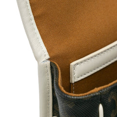 Medium Triomphe Coated Canvas Folco Crossbody