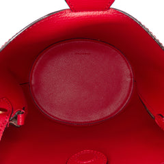 Haymarket Check Coated Canvas Lorne Bucket Bag