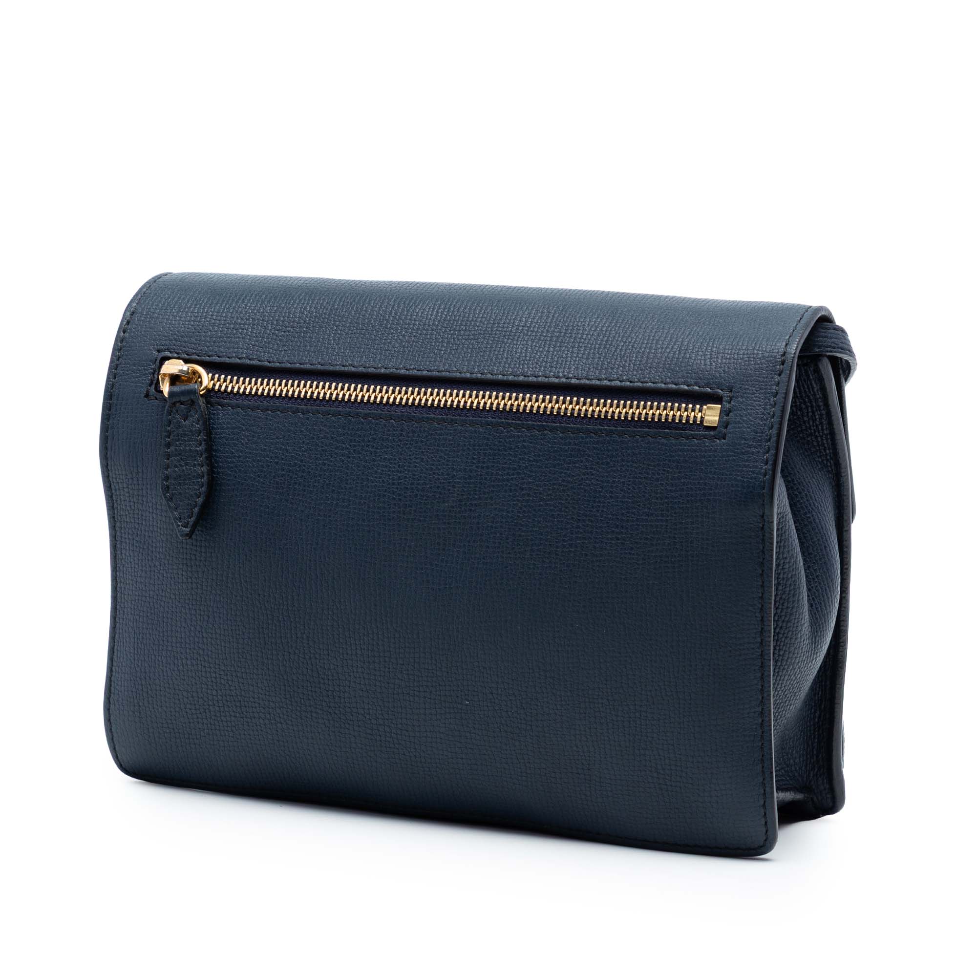 Small Leather and House Check Canvas Derby Macken Crossbody