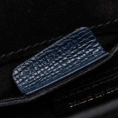 Small Leather and House Check Canvas Derby Macken Crossbody