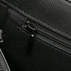House Check Canvas Handbag