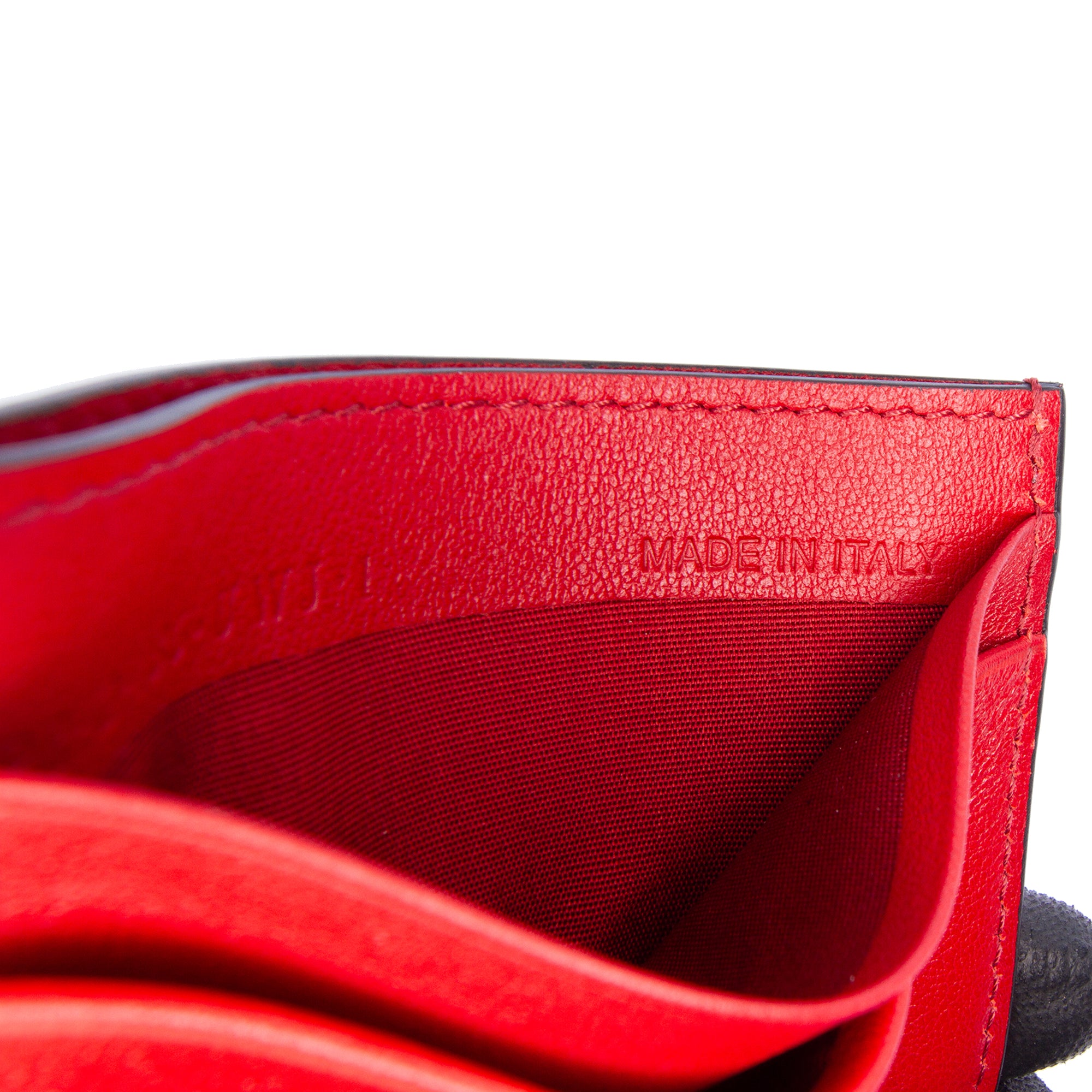 Leather Rockstud Card Holder