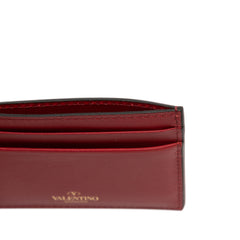 Leather Rockstud Card Holder