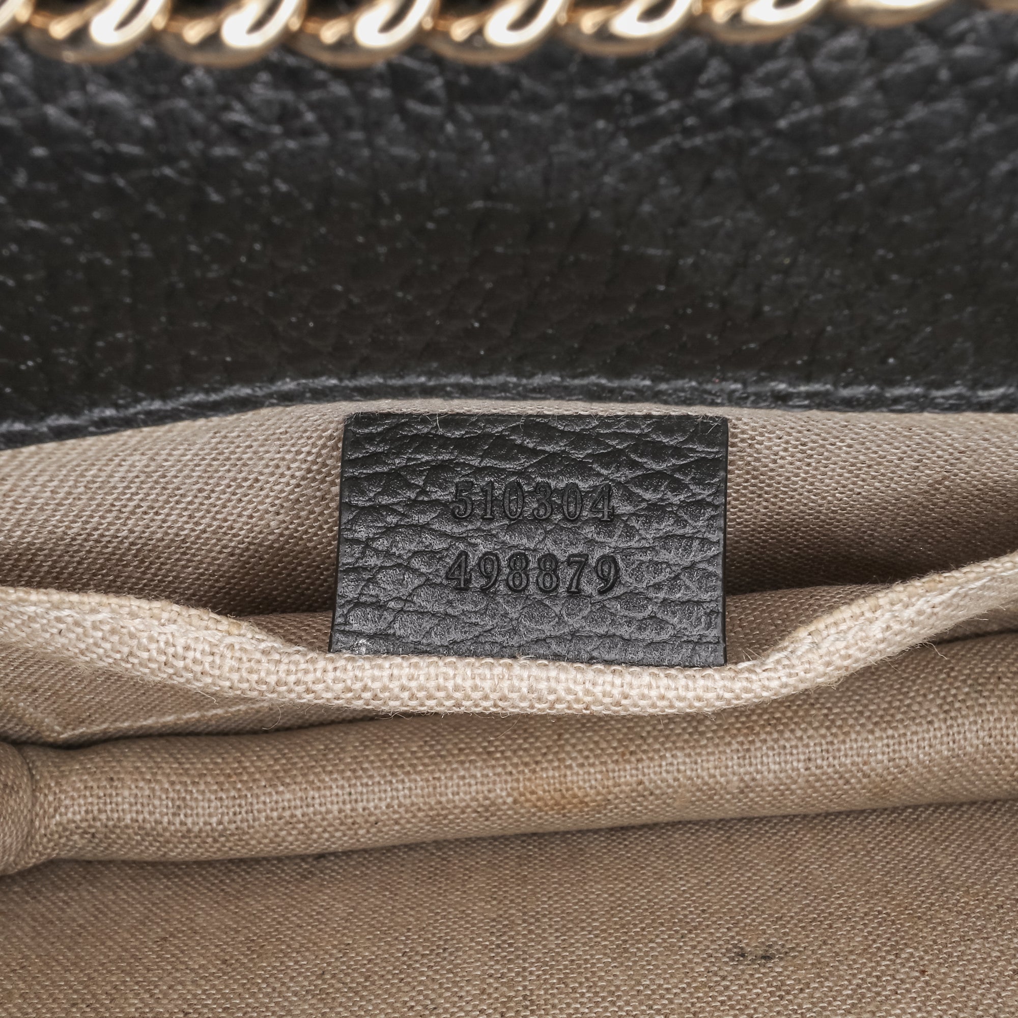 Small Dollar Calfskin Interlocking G Crossbody
