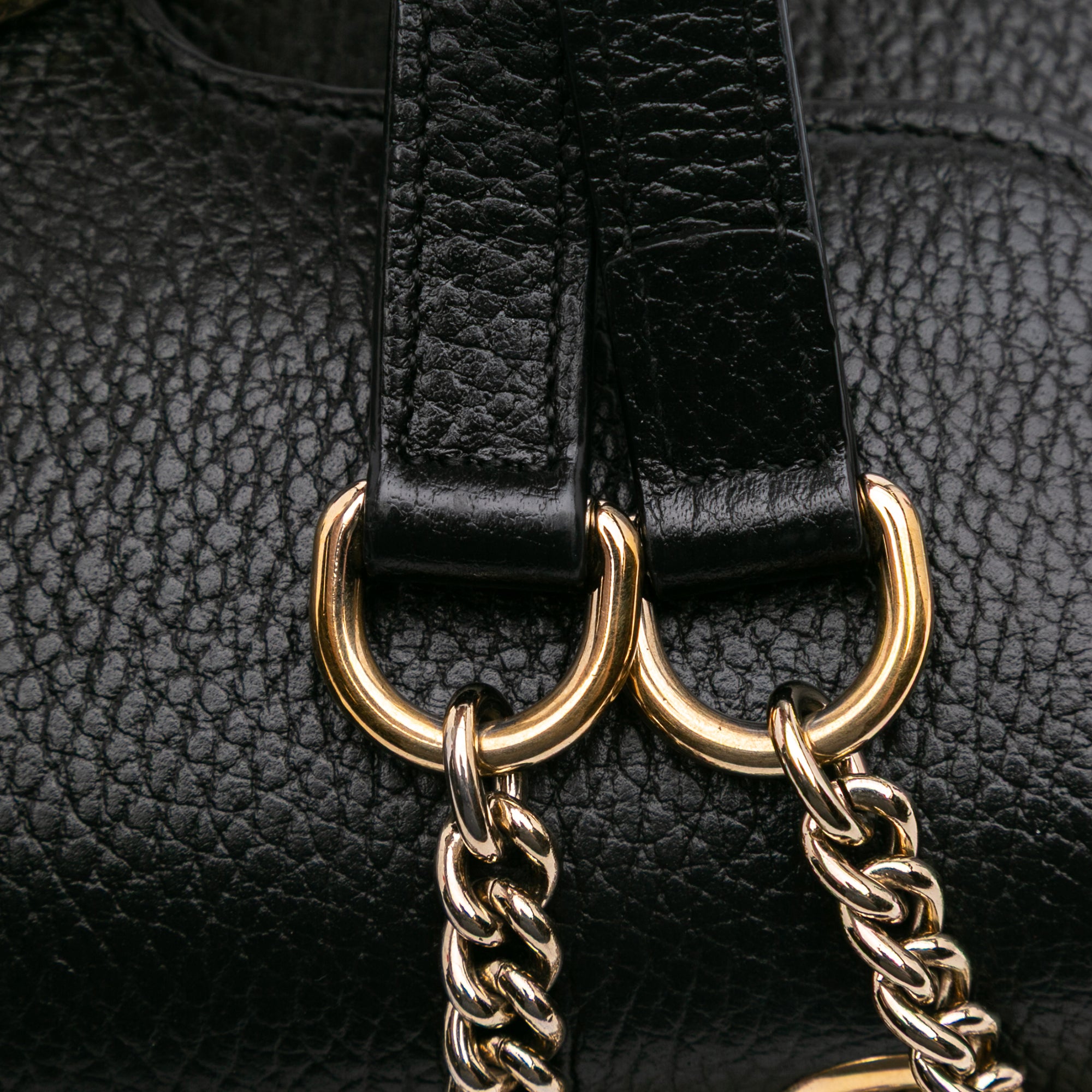 Small Dollar Calfskin Interlocking G Crossbody