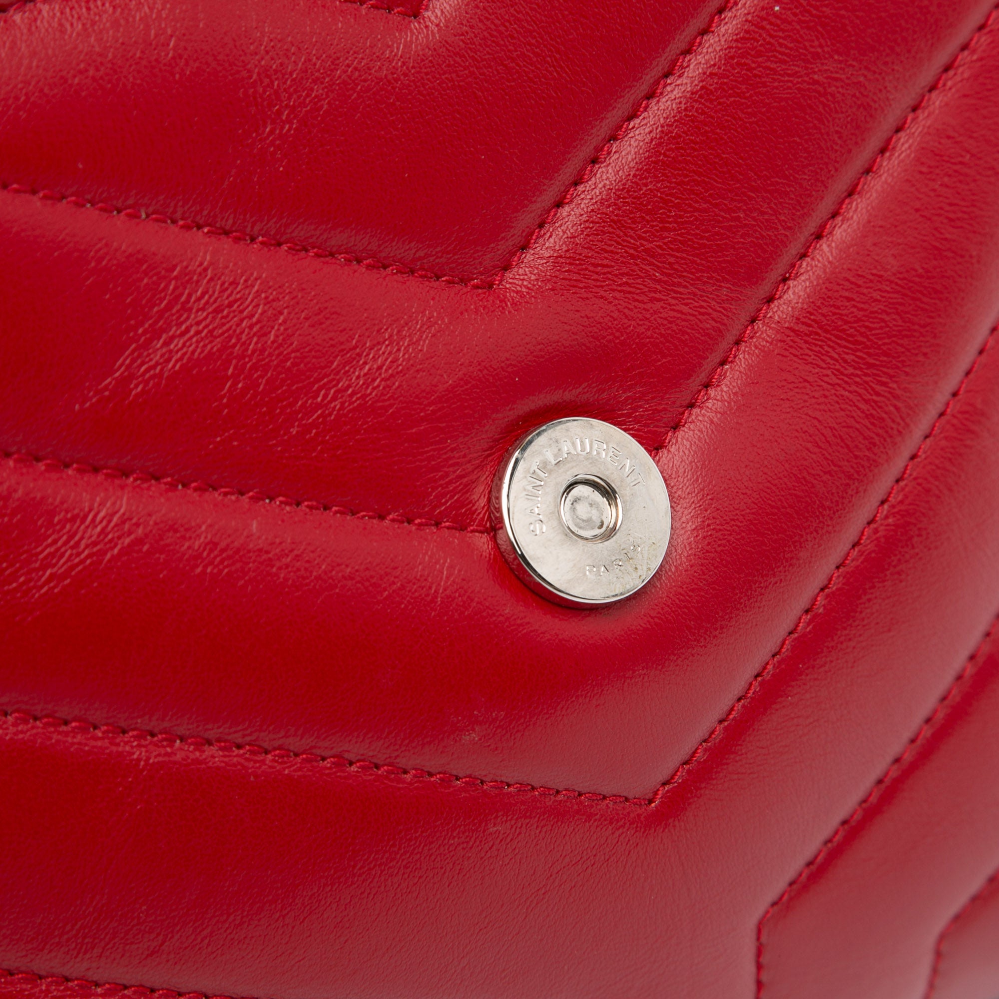 Small Leather Monogram Loulou Crossbody