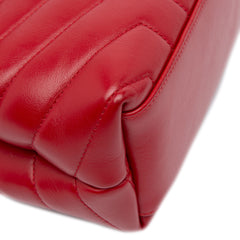 Small Leather Monogram Loulou Crossbody