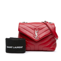 Small Leather Monogram Loulou Crossbody
