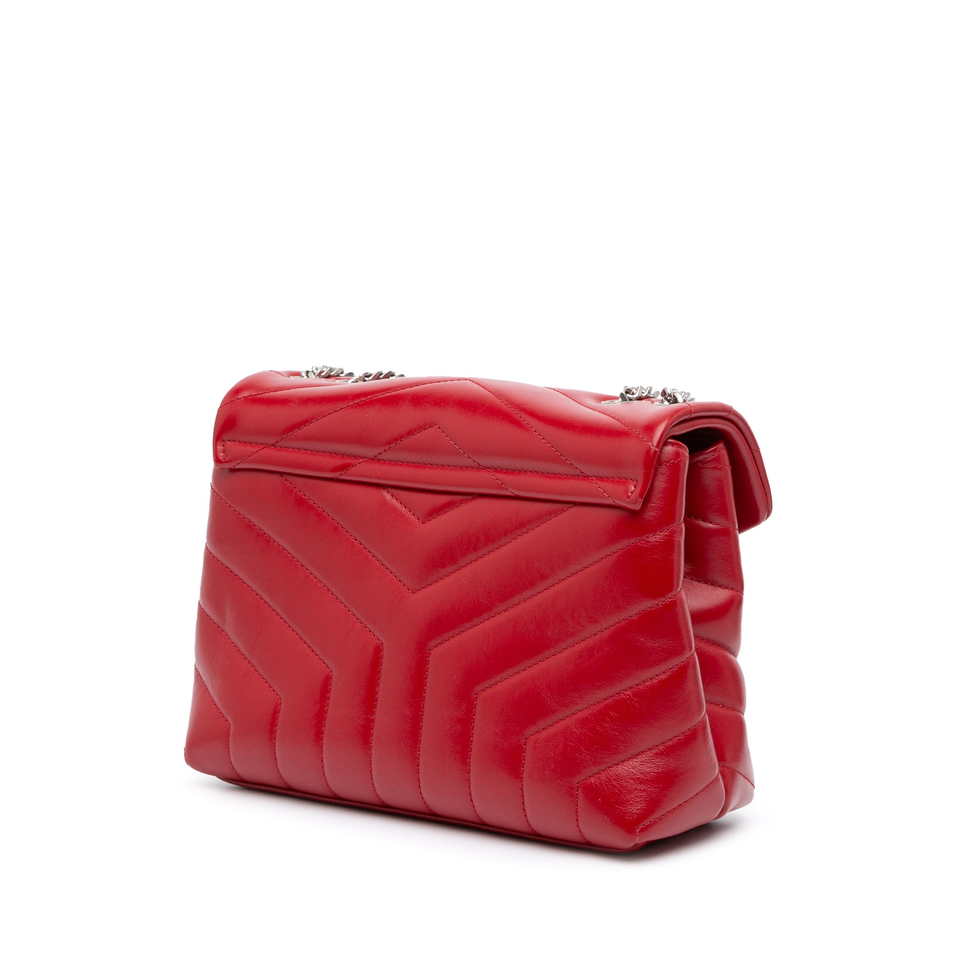 Small Leather Monogram Loulou Crossbody