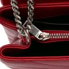 Small Leather Monogram Loulou Crossbody