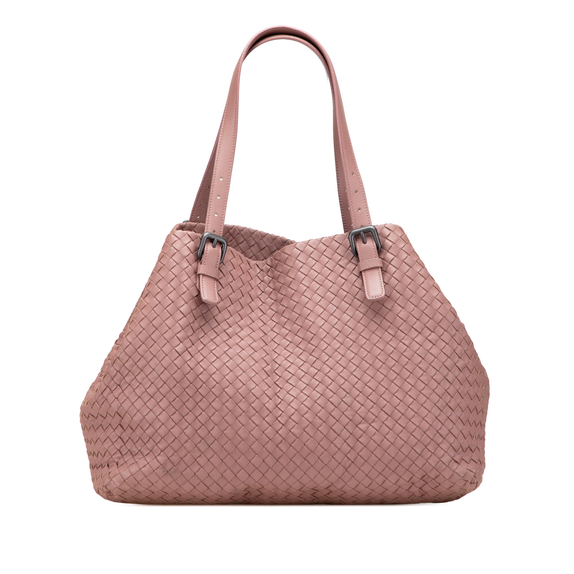 Large Nappa Intrecciato Cesta Tote