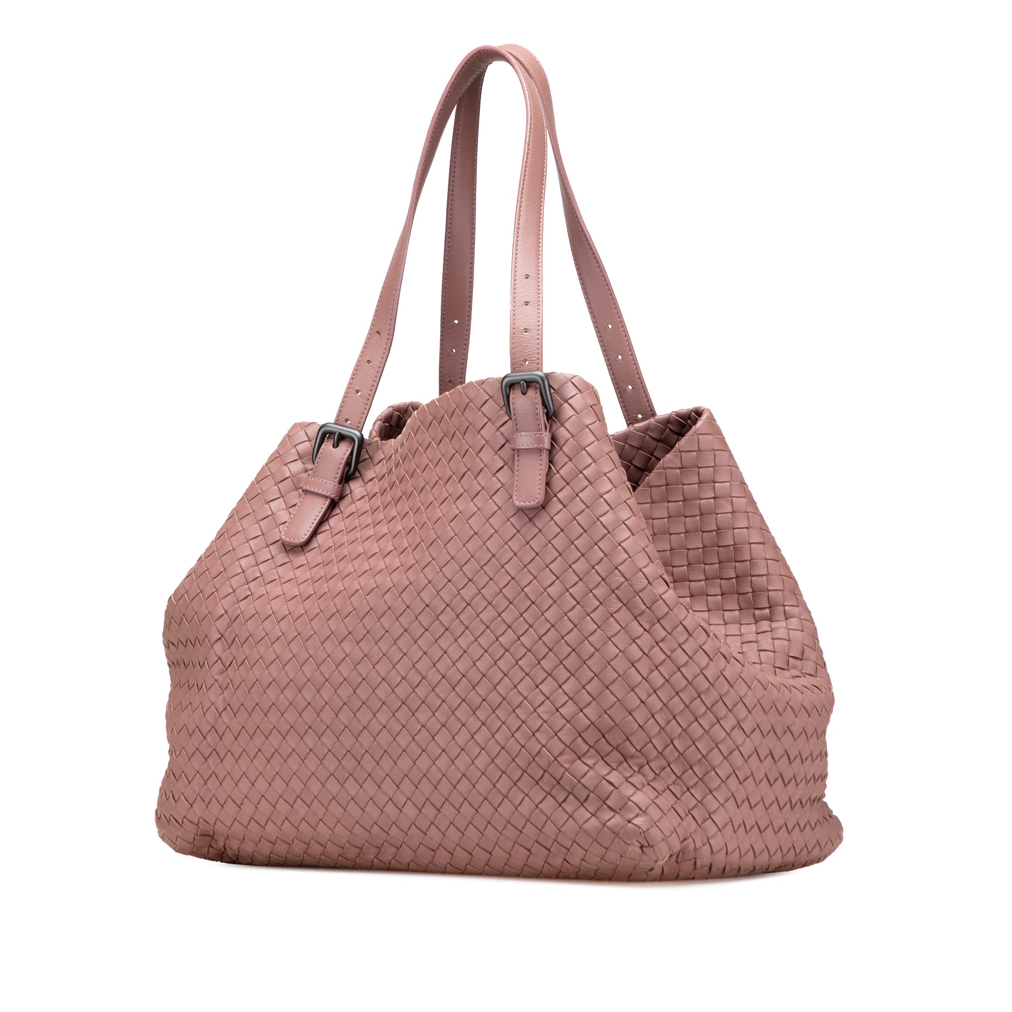 Large Nappa Intrecciato Cesta Tote