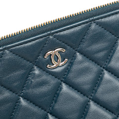 Medium Quilted Lambskin O Case Clutch