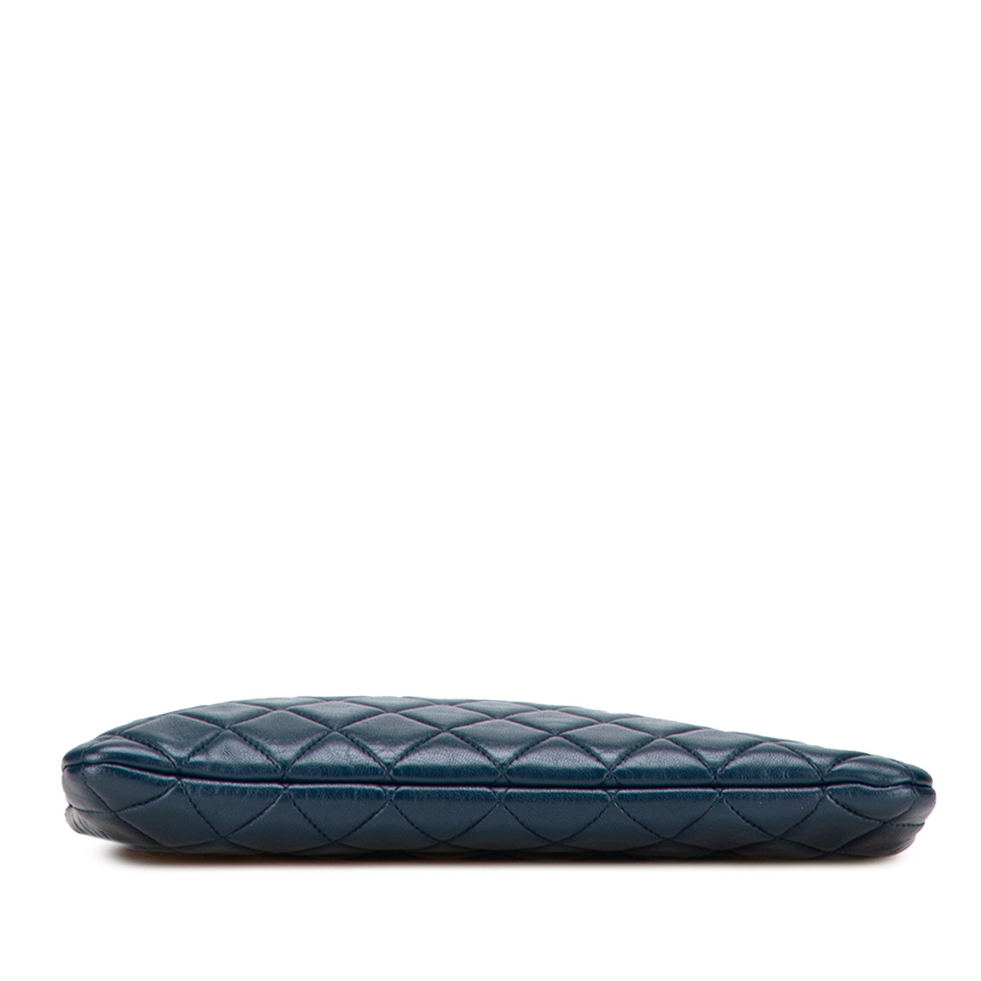 Medium Quilted Lambskin O Case Clutch