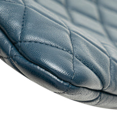 Medium Quilted Lambskin O Case Clutch